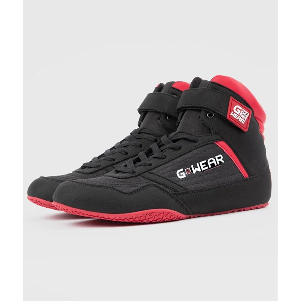 GWear CLASSIC HIGH TOPS Schuh, Black/Red