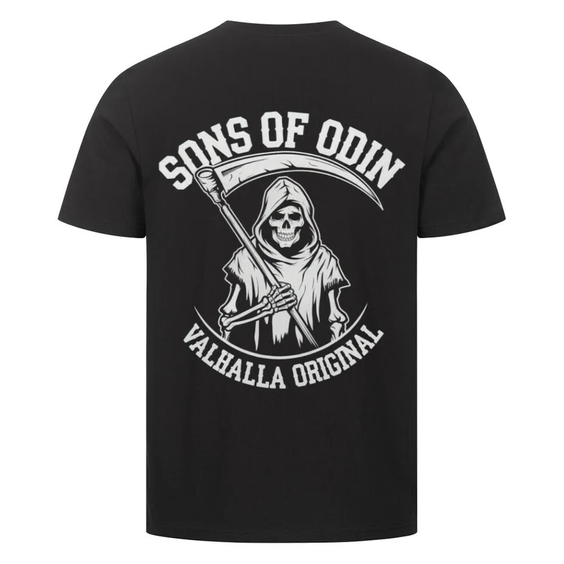 Sons of Odin - Herren Shirt Backprint
