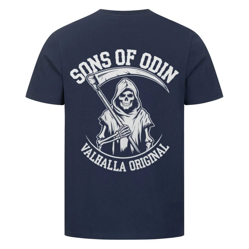 Sons of Odin - Herren Shirt Backprint
