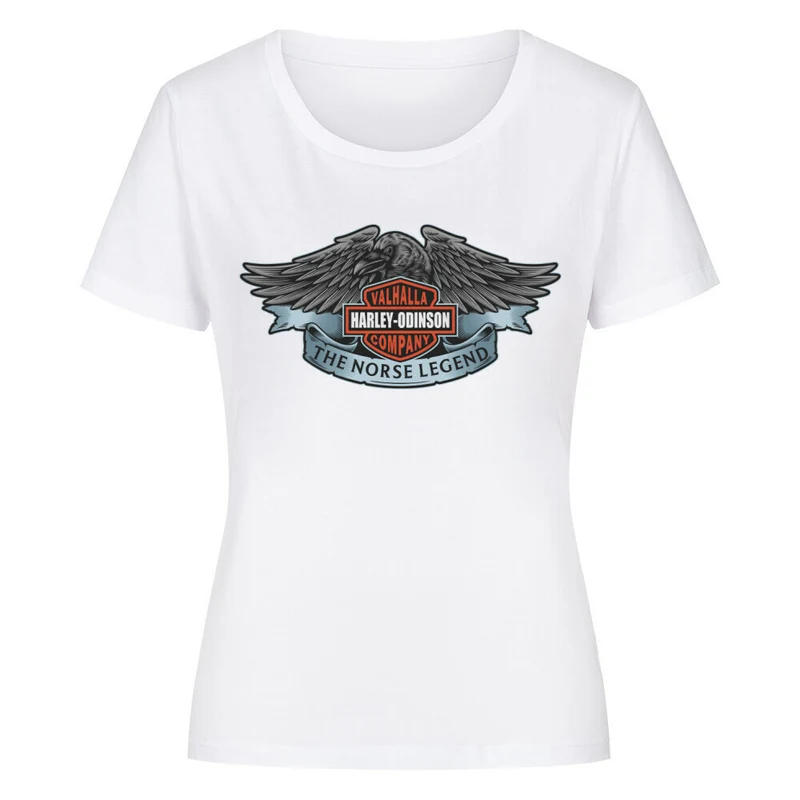 Harley-Odinson - Damen Premiumshirt