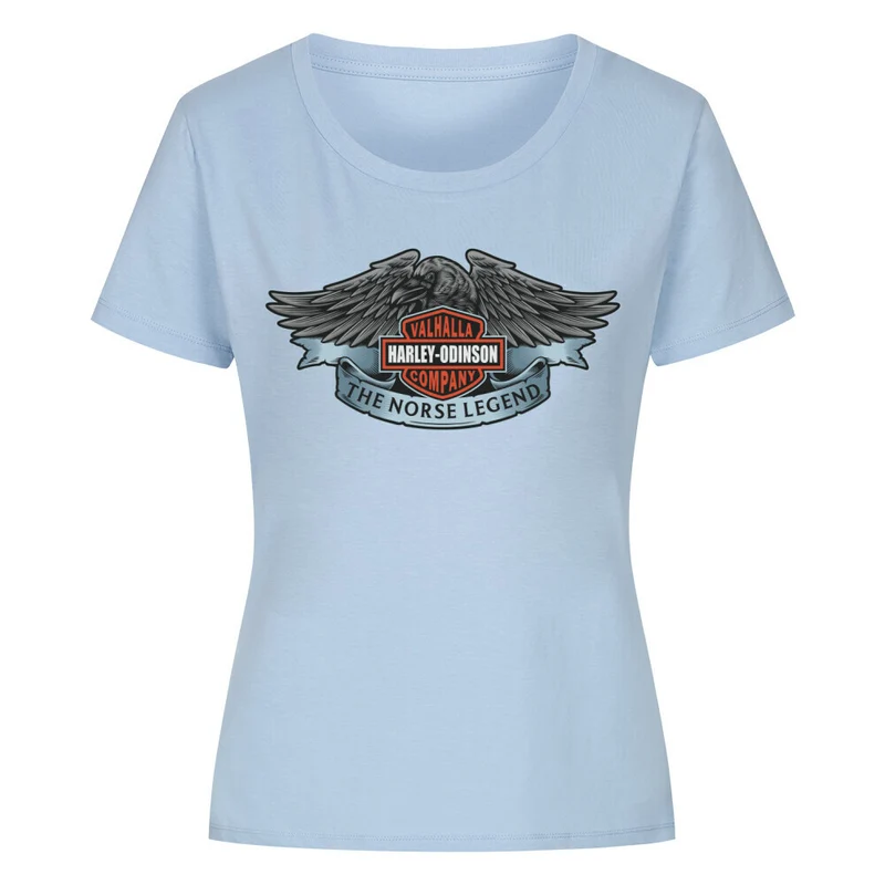 Harley-Odinson - Damen Premiumshirt