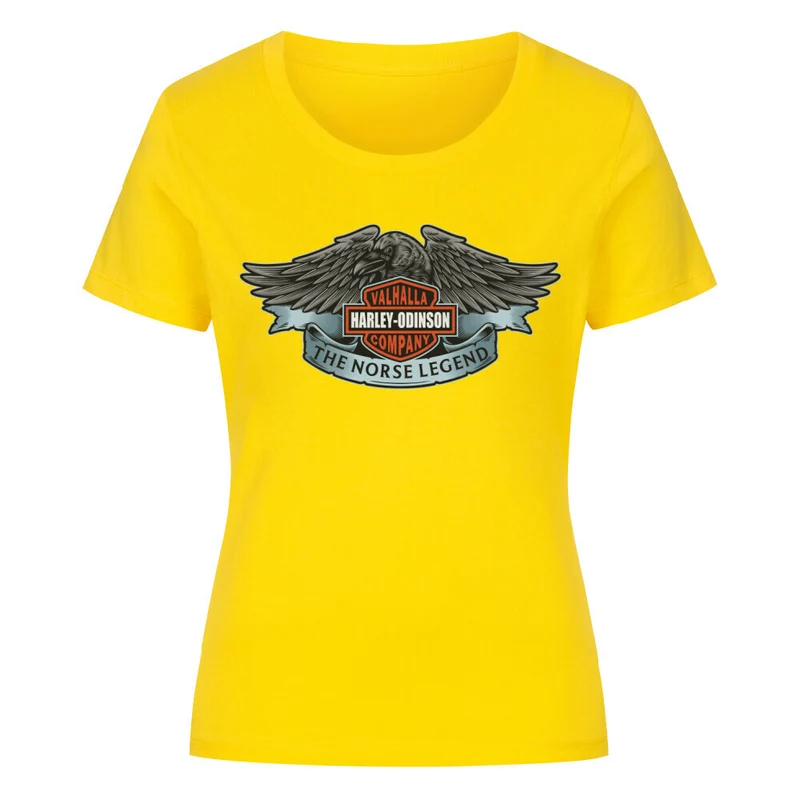 Harley-Odinson - Damen Premiumshirt