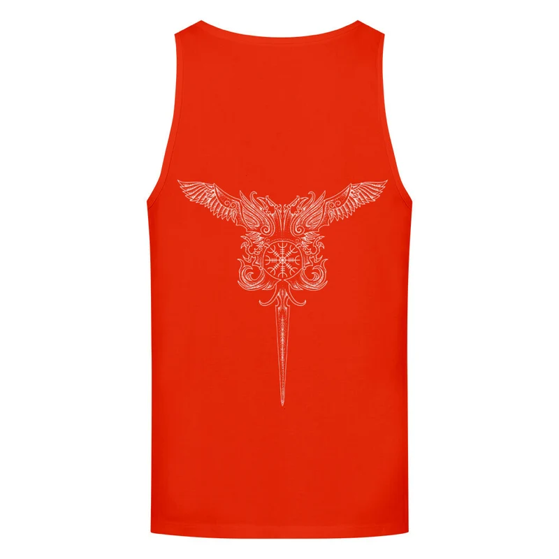 Nordische Klinge - Tanktop Unisex Backprint