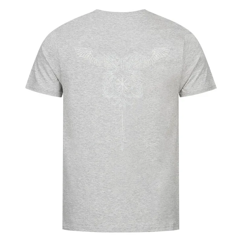 Nordische Klinge - Herren Premium Shirt Backprint