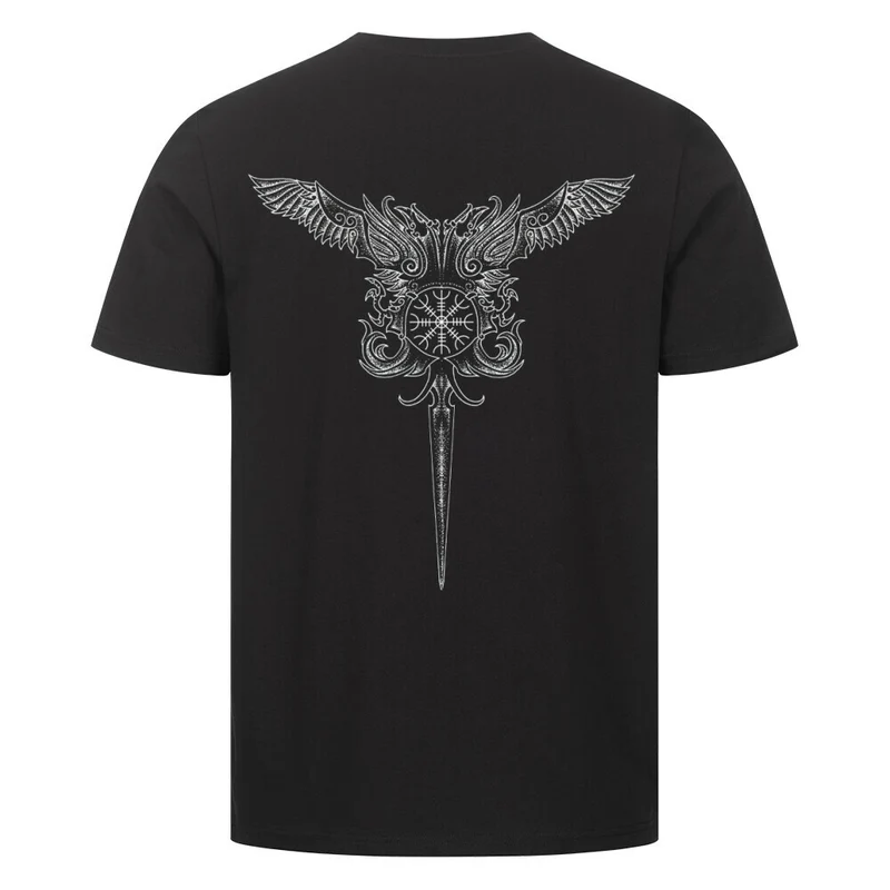 Nordische Klinge - Herren Shirt Backprint