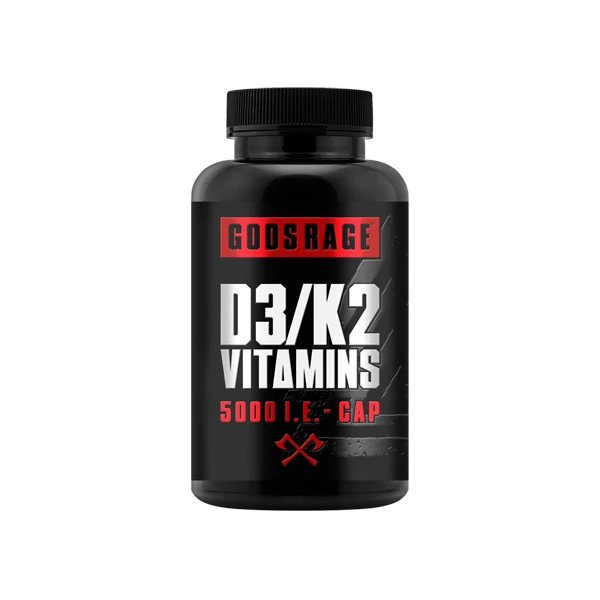 Gods Rage D3/K2 VITAMINS, 90 Kapseln