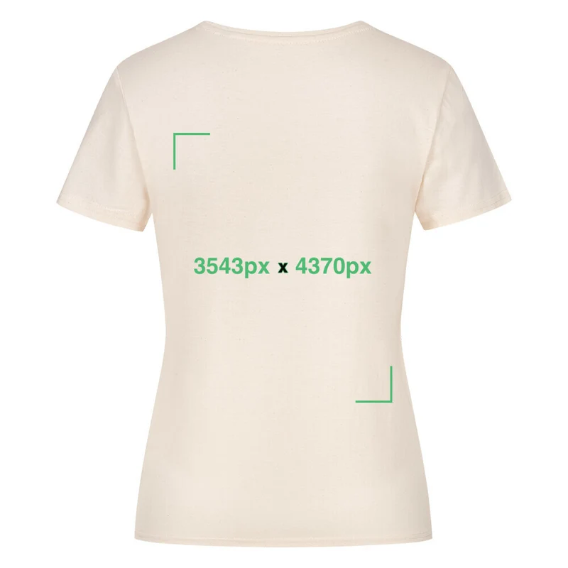 Classic Organic Shirt Women person hinten
