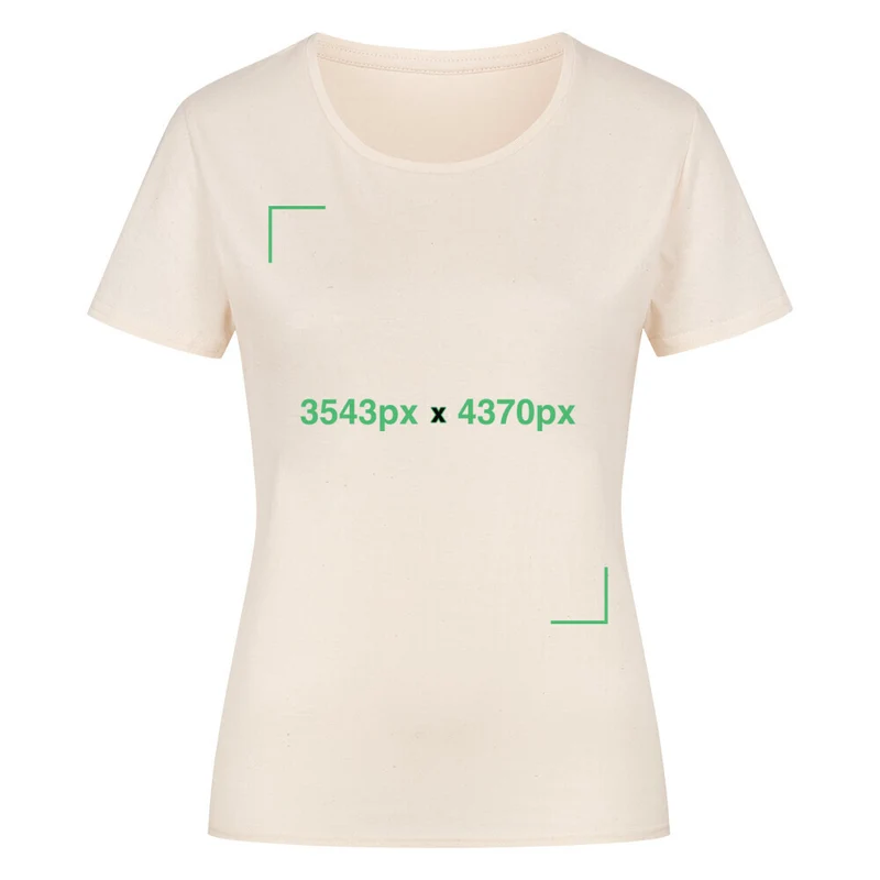 Classic Organic Shirt Women Perso Vorne