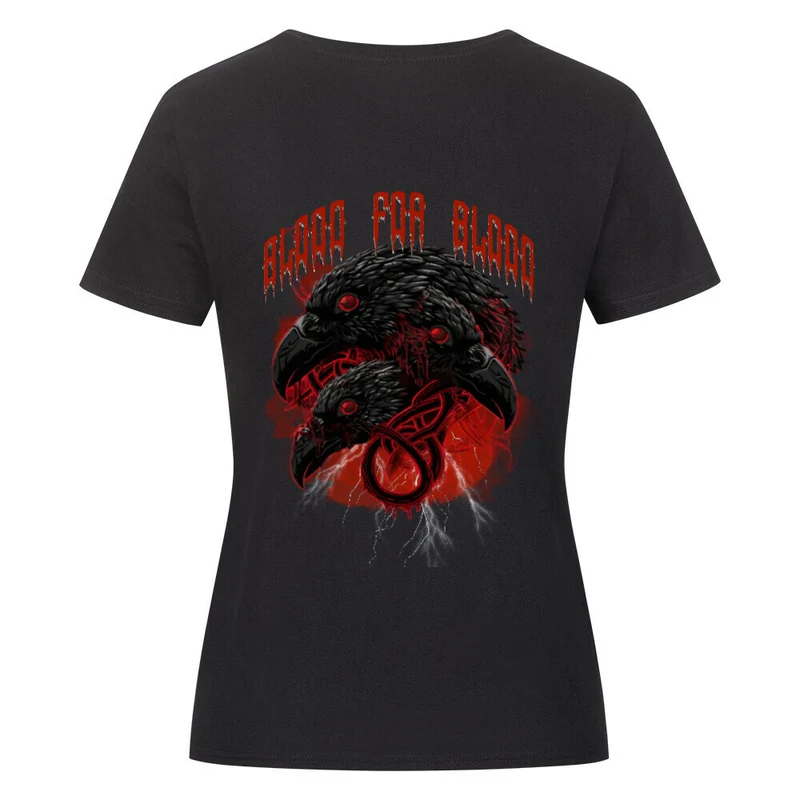 Blood for Blood - Ladies shirt backprint