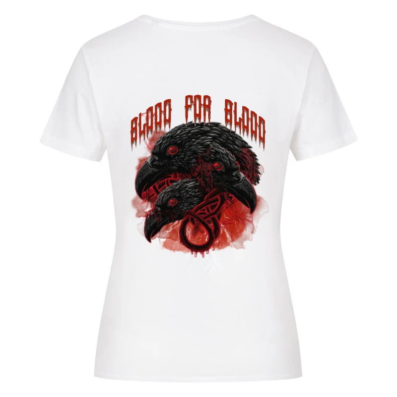Blood for Blood - Ladies shirt backprint