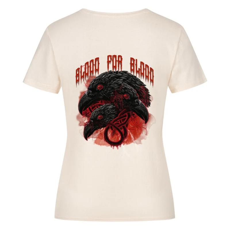 Blood for Blood - Ladies shirt backprint