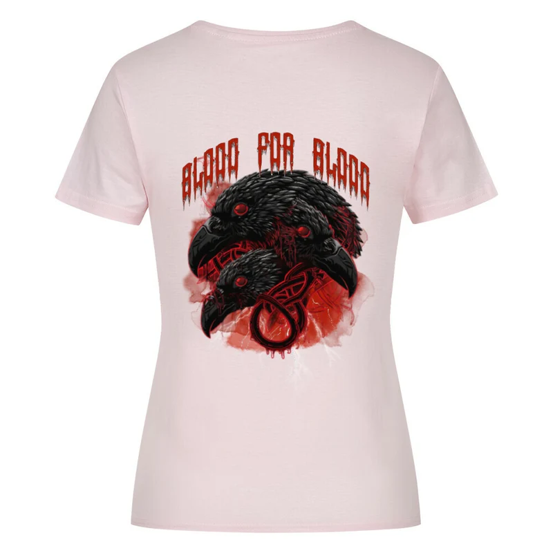 Blood for Blood - Ladies shirt backprint