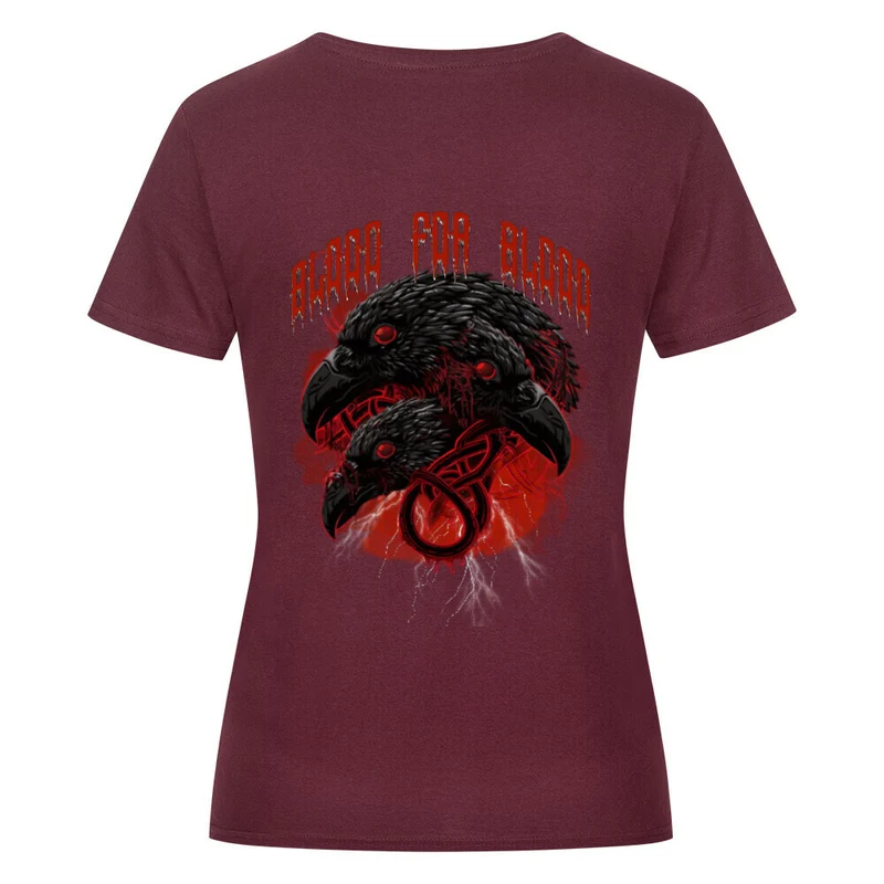 Blood for Blood - Ladies shirt backprint