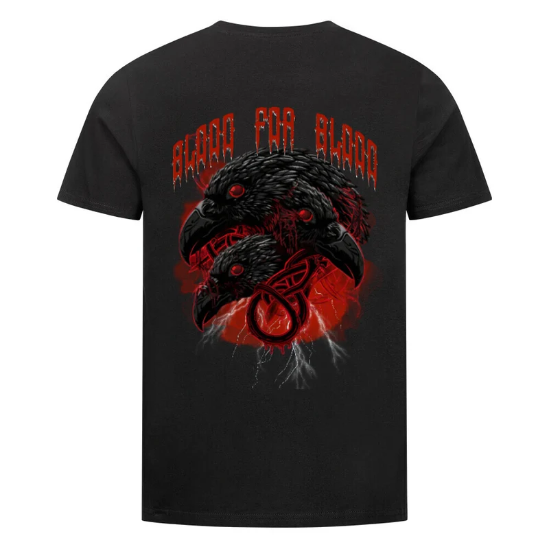 Blood for Blood - Premium men's shirt backprint