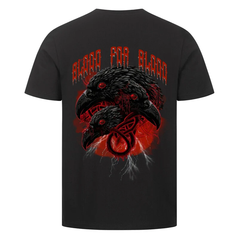 Blood for blood - Men's shirt backprint