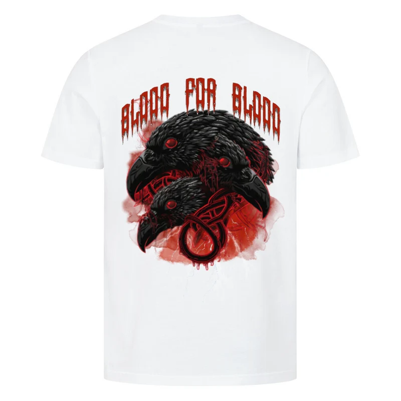 Blood for blood - Men's shirt backprint