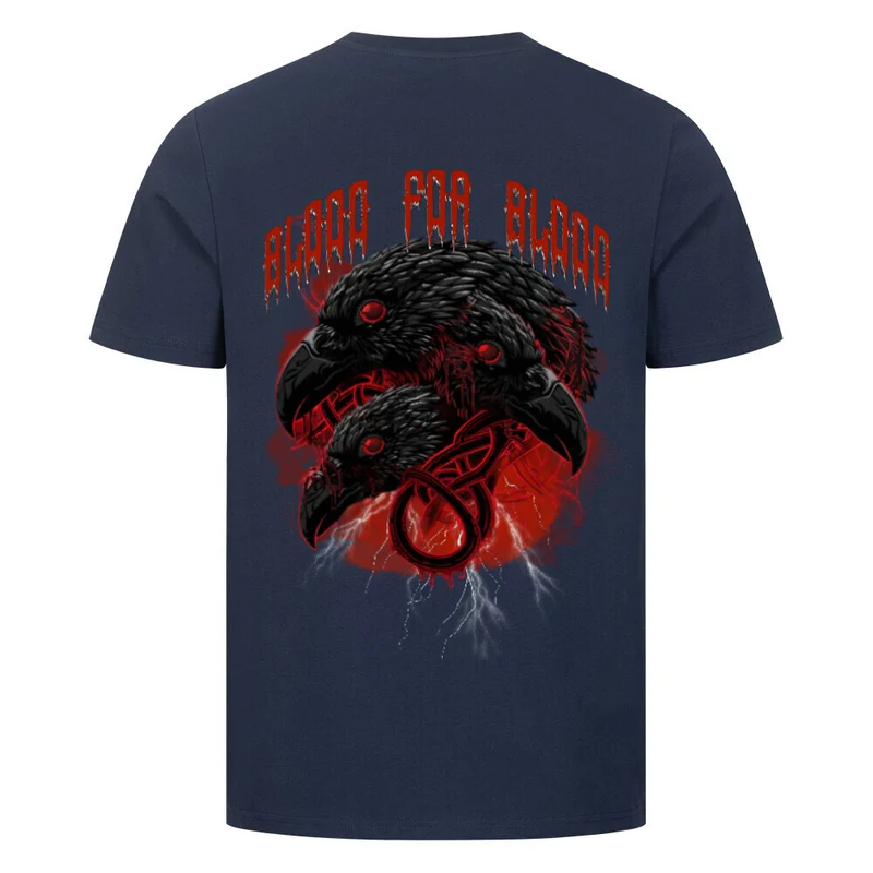 Blood for blood - Men's shirt backprint