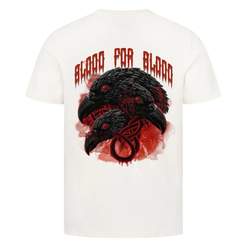 Blood for blood - Men's shirt backprint