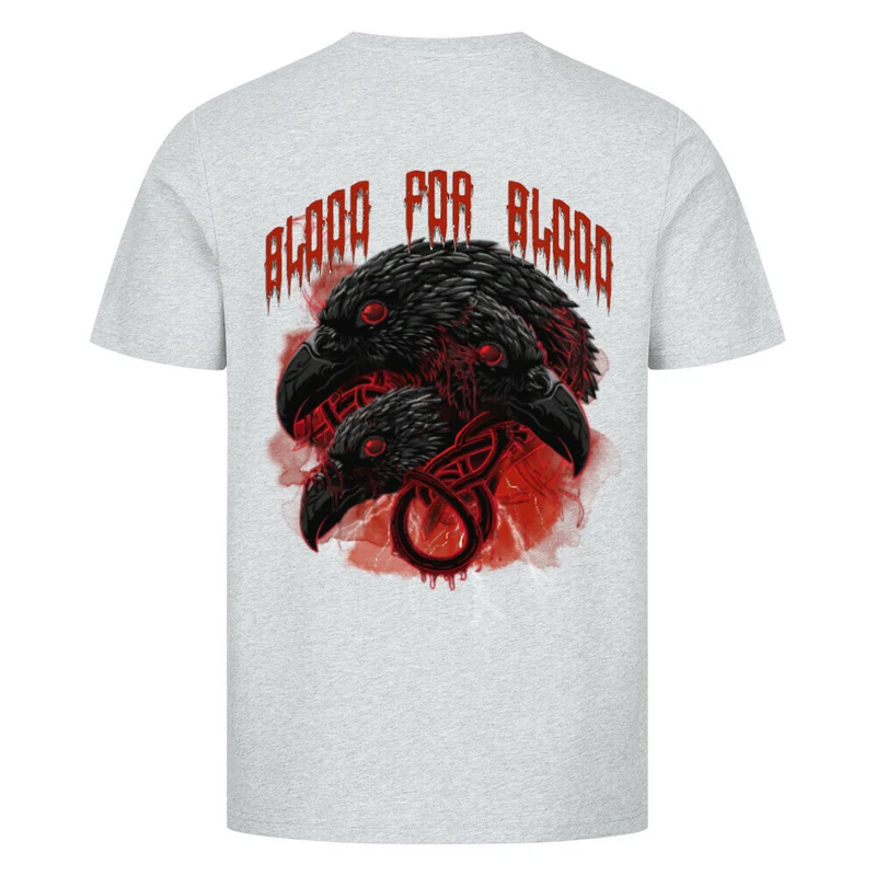 Blood for blood - Men's shirt backprint