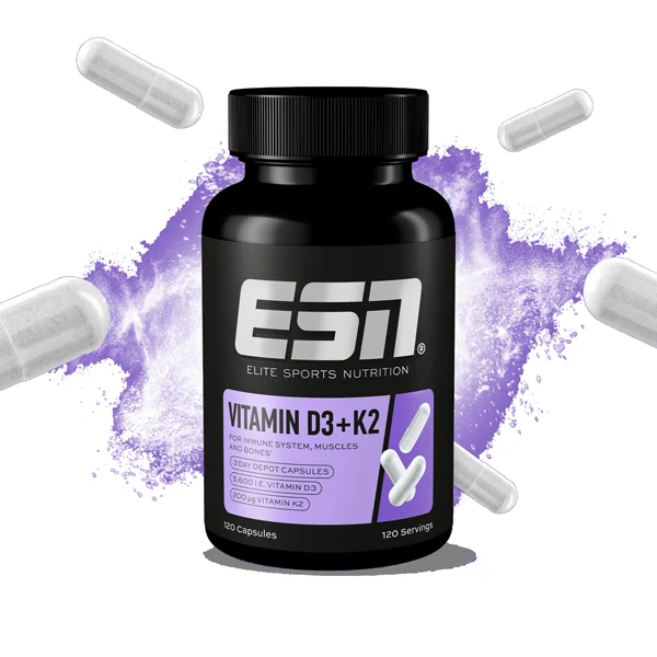 ESN VITAMIN D3+K2, 120 Kapseln