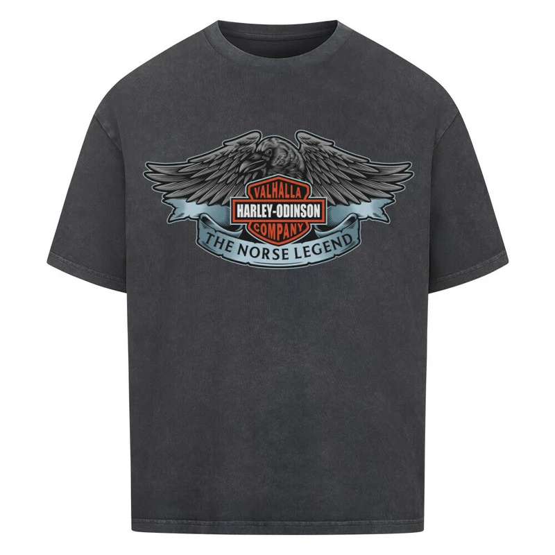 Harley-Odinson - Oversized Premium Shirt Unisex