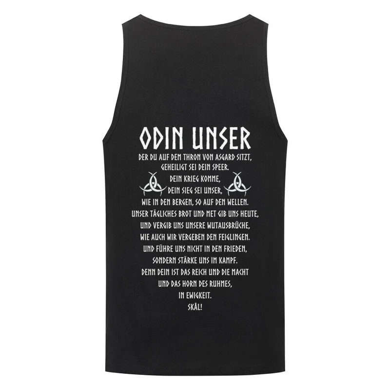 Odin Unser - Tanktop Unisex Backprint
