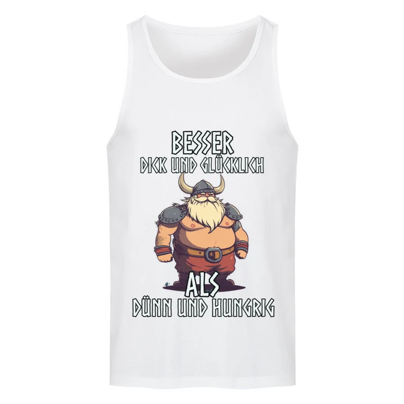 Dick und Glücklich - Tanktop Unisex