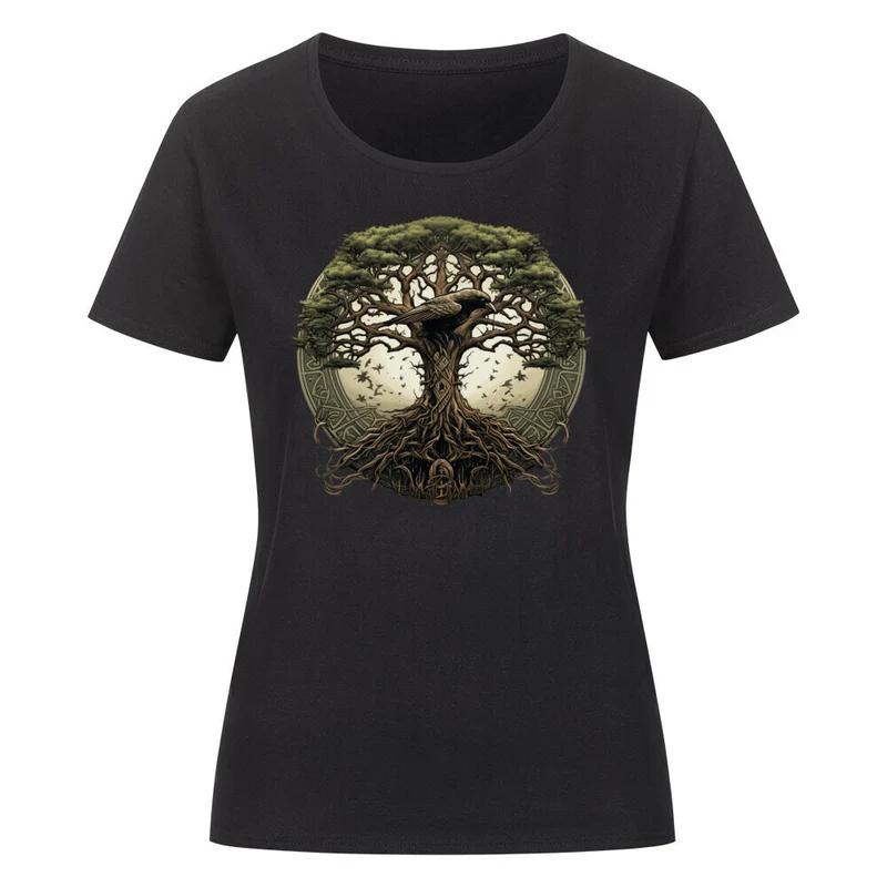 Weltenrabe - Damenshirt