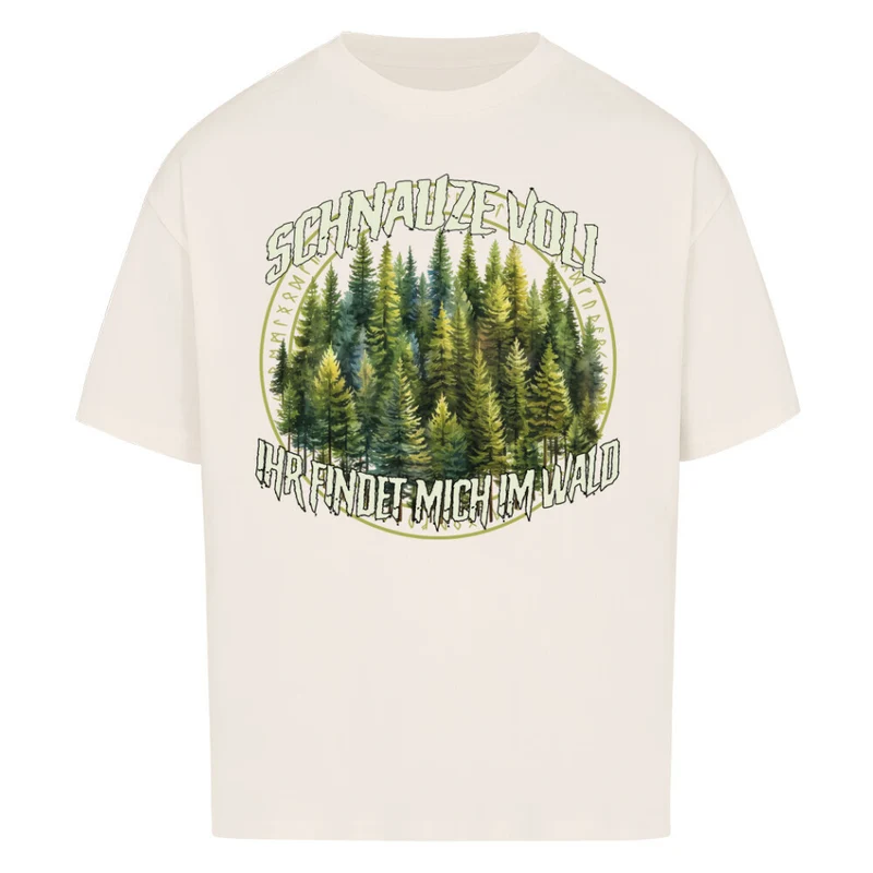 Schnauze voll - Premium Oversized Shirt Unisex
