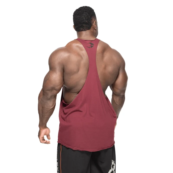 GASP STRINGER TANK TOP, Maroon