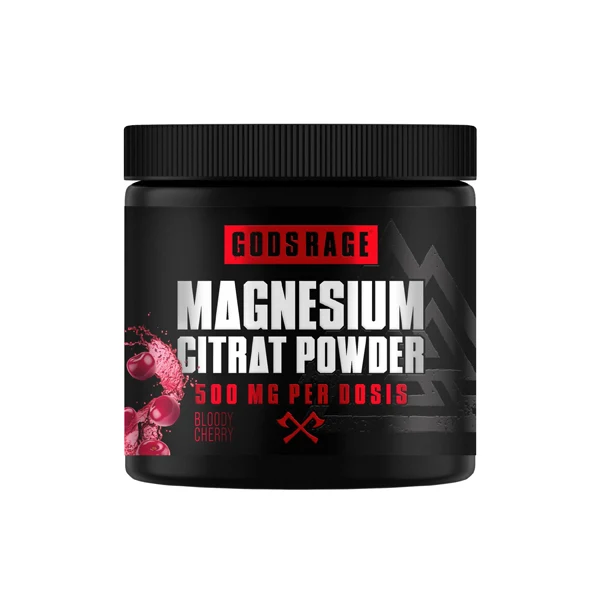 Gods Rage MAGNESIUM CITRATE POWDER, 250 g Dose