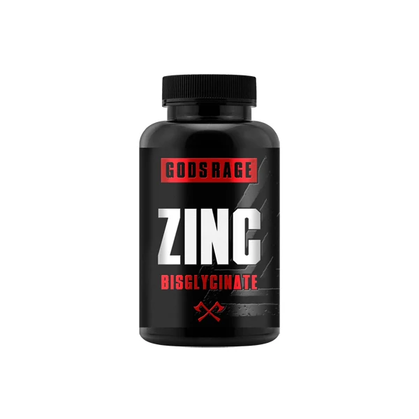 Gods Rage ZINC BISGLYCINATE, 120 Tabletten