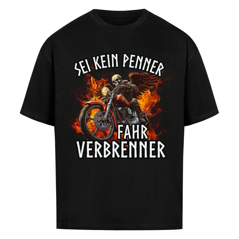 Feuer und Stahl - Oversized Premium Shirt Unisex