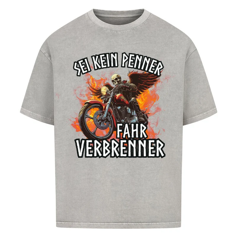 Feuer und Stahl - Oversized Premium Shirt Unisex