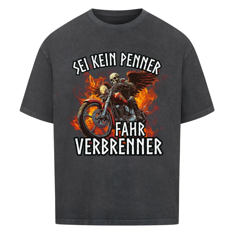 Feuer und Stahl - Oversized Premium Shirt Unisex