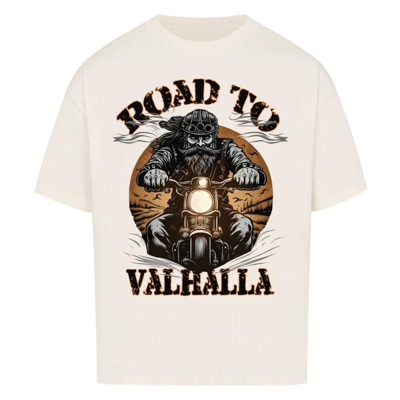 Road to Valhalla - Premium Oversized Shirt Unisex