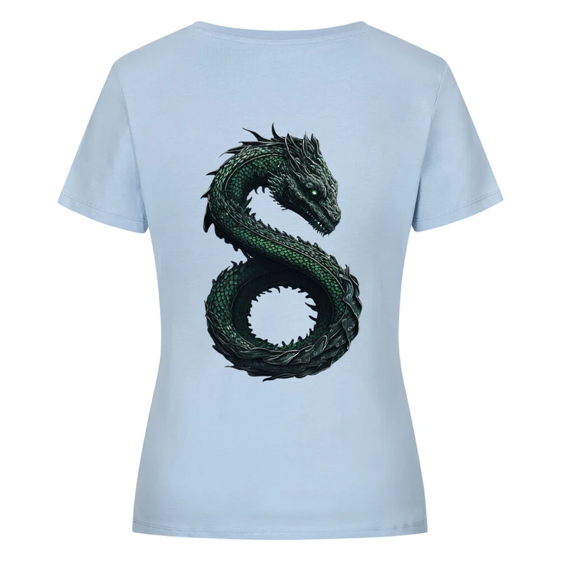 Jörmungandr - Damen Premiumshirt Backprint