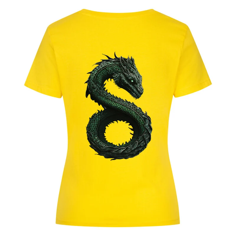 Jörmungandr - Damen Premiumshirt Backprint