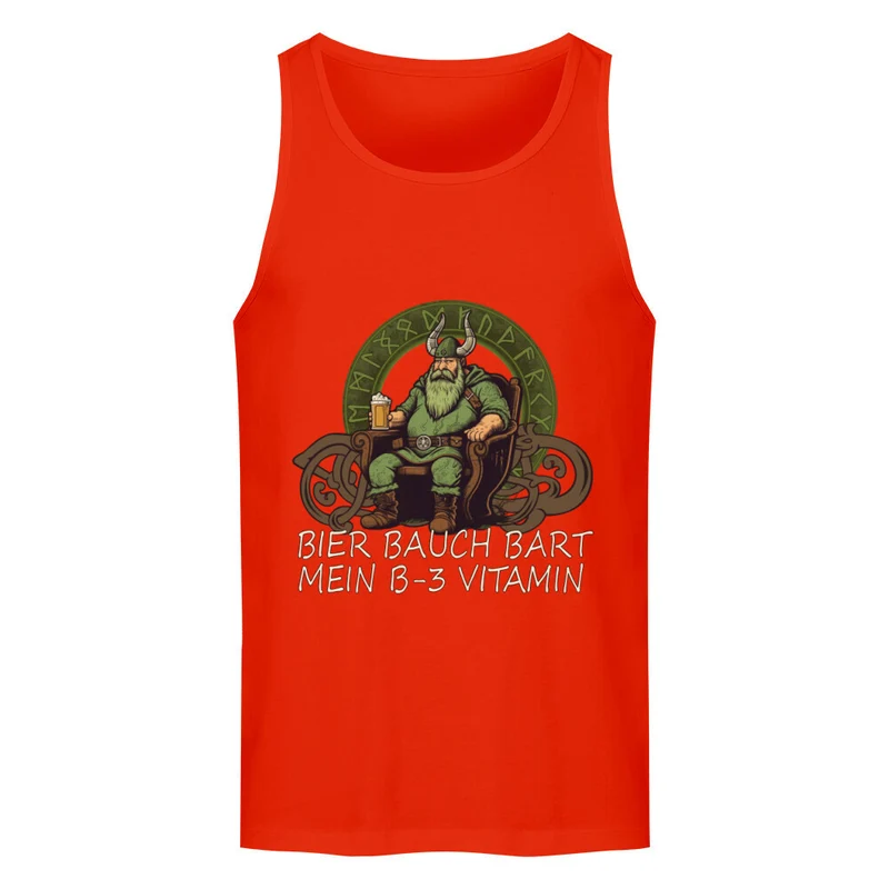 Bier Bauch Bart - Tanktop Unisex