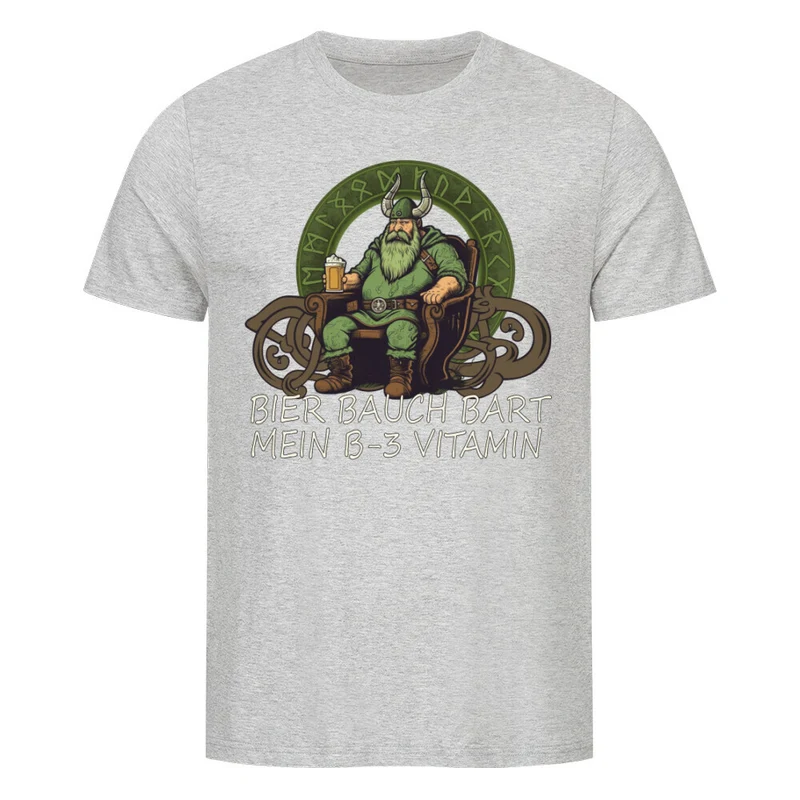 Bier Bauch Bart - Herren Premiumshirt