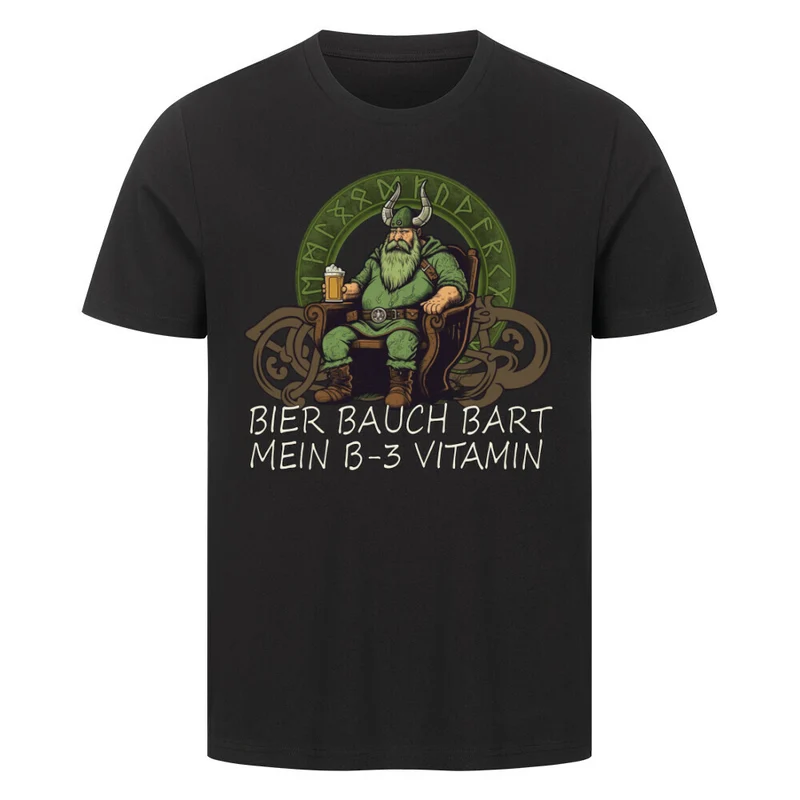 Bier Bauch Bart - Herren Shirt
