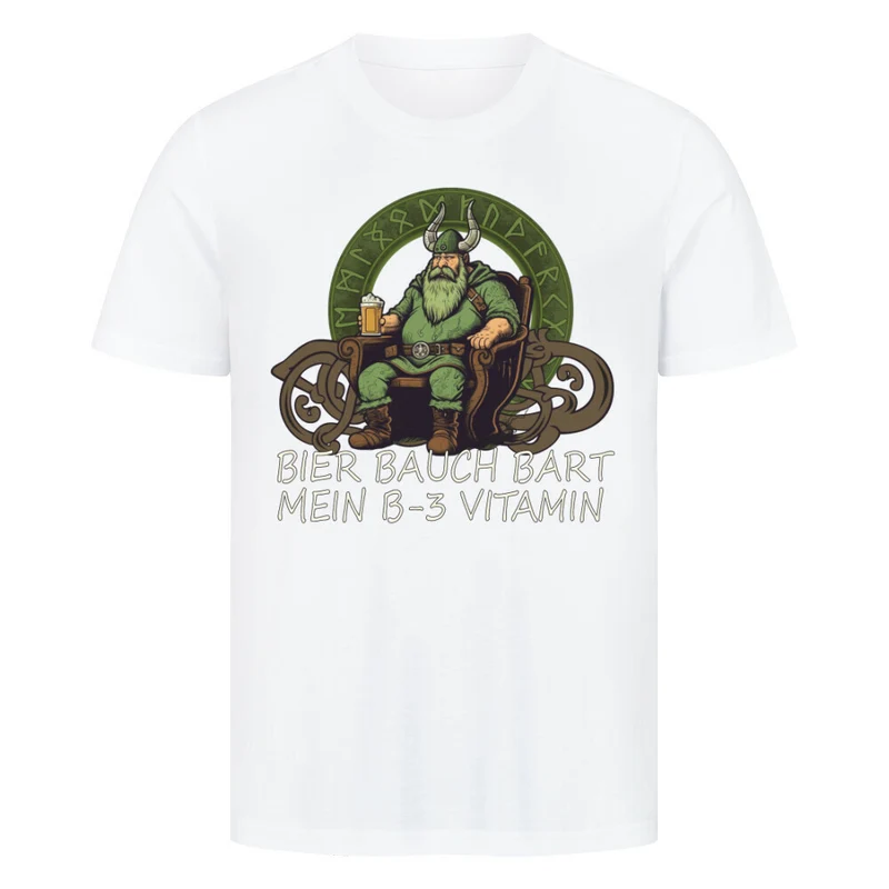 Bier Bauch Bart - Herren Shirt