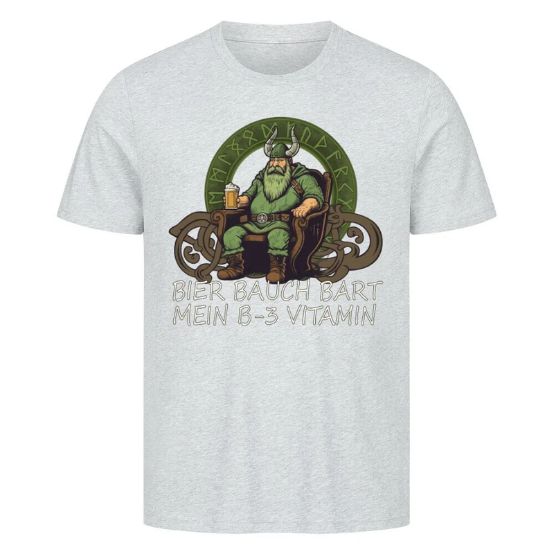 Bier Bauch Bart - Herren Shirt