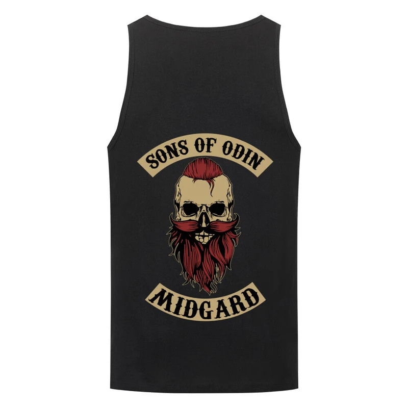 Sons of Odin - Tanktop Unisex Backprint