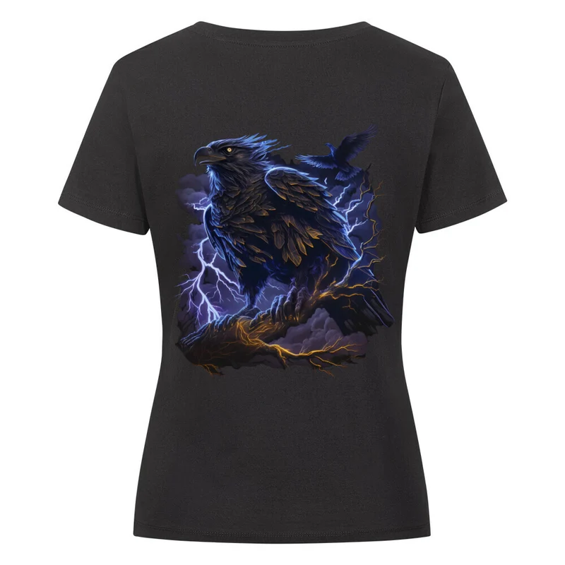Raben Weisheit - Damen Premiumshirt