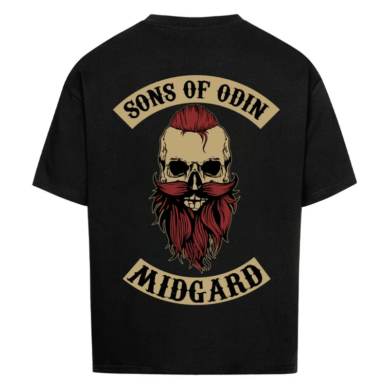 Sons of Odin - Premium Oversized Shirt Unisex Backprint