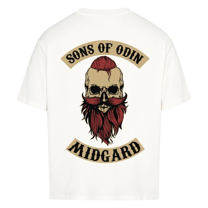 Sons of Odin - Premium Oversized Shirt Unisex Backprint