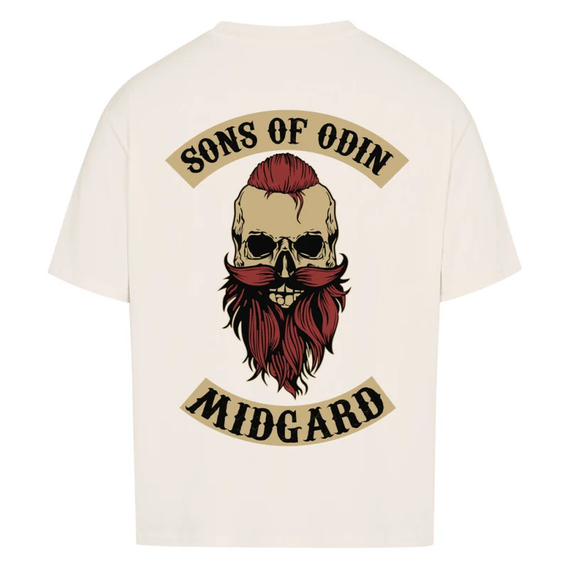 Sons of Odin - Premium Oversized Shirt Unisex Backprint