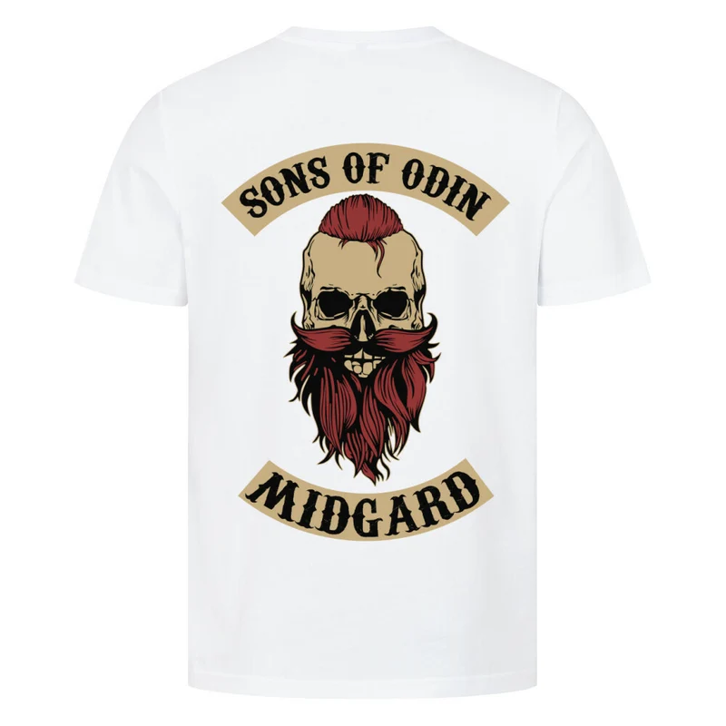 Sons of Odin - Herren Shirt Backprint