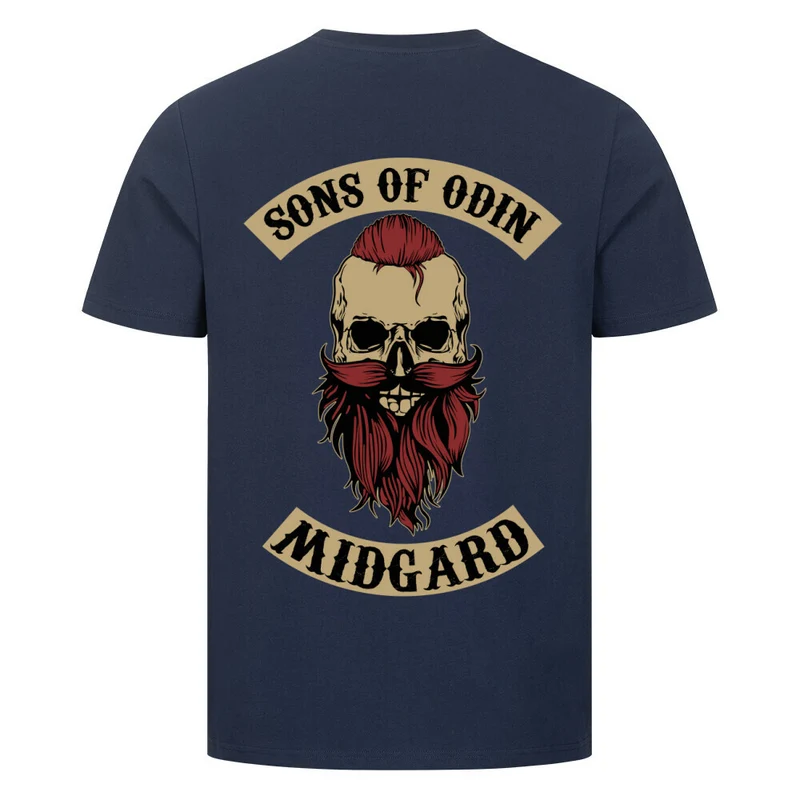 Sons of Odin - Herren Shirt Backprint